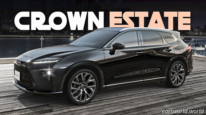 El Nuevo JDM Crown Estate De Toyota Obtiene Una Tumbona Extraíble Y 302 CV | Carscoops